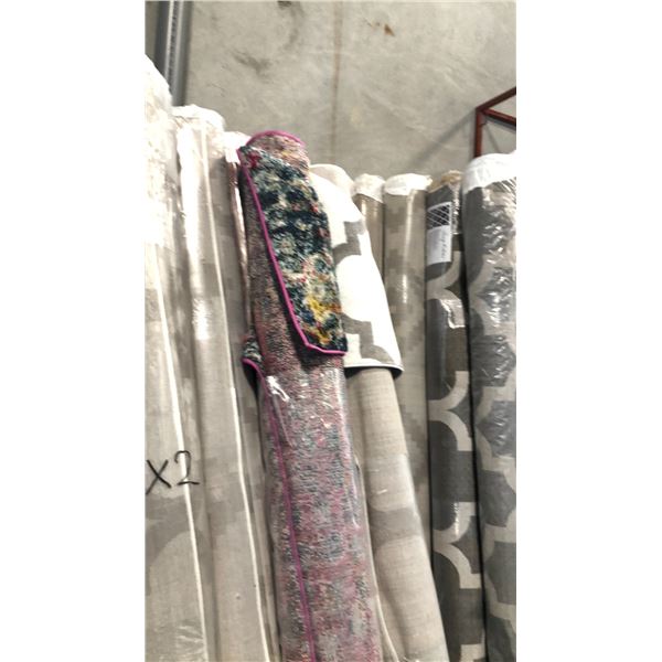 2 ASSORTED COLOR/PATTERN 240CM X 330CM TURKISH AREA RUG
