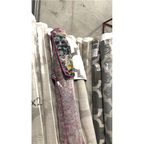 2 ASSORTED COLOR/PATTERN 240CM X 330CM TURKISH AREA RUG