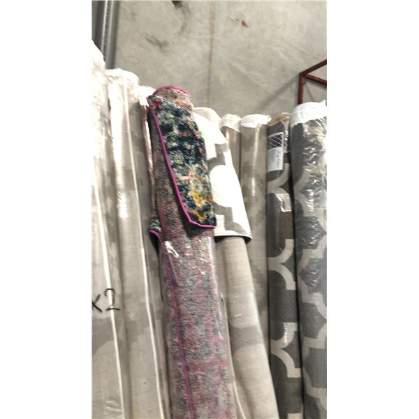 2 ASSORTED COLOR/PATTERN 240CM X 330CM TURKISH AREA RUG