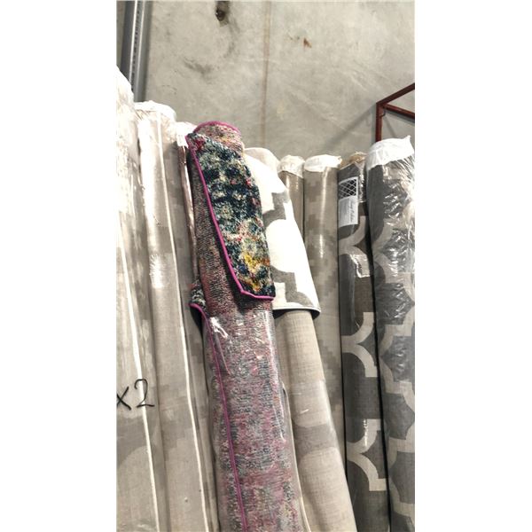 2 ASSORTED COLOR/PATTERN 240CM X 330CM TURKISH AREA RUG