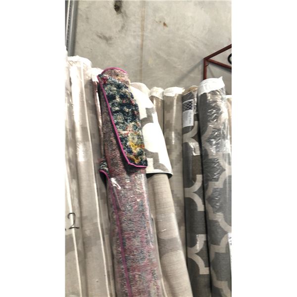 2 ASSORTED COLOR/PATTERN 240CM X 330CM TURKISH AREA RUG