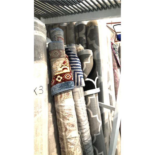 3 ASSORTED COLOR/PATTERN 200CM X 290CM TURKISH AREA RUG