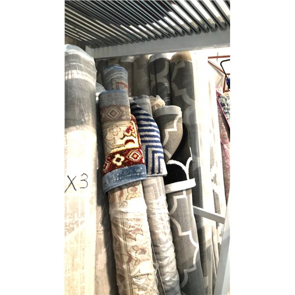 3 ASSORTED COLOR/PATTERN 200CM X 290CM TURKISH AREA RUG