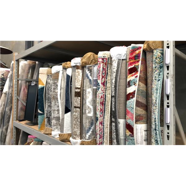 10 ASSORTED COLOR/PATTERN 80CM X 150CM TURKISH AREA RUG