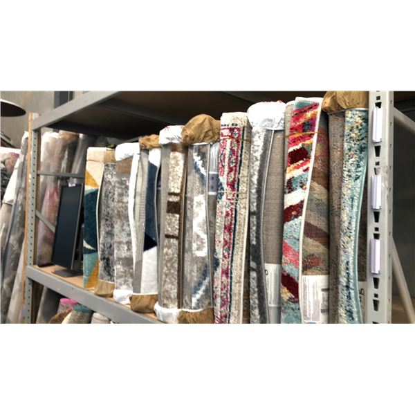 10 ASSORTED COLOR/PATTERN 80CM X 150CM TURKISH AREA RUG