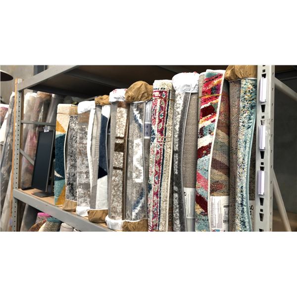 10 ASSORTED COLOR/PATTERN 80CM X 150CM TURKISH AREA RUG