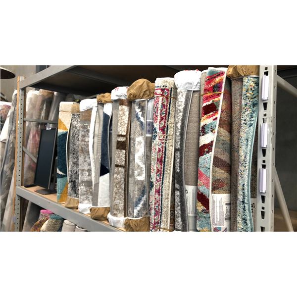 10 ASSORTED COLOR/PATTERN 80CM X 150CM TURKISH AREA RUG