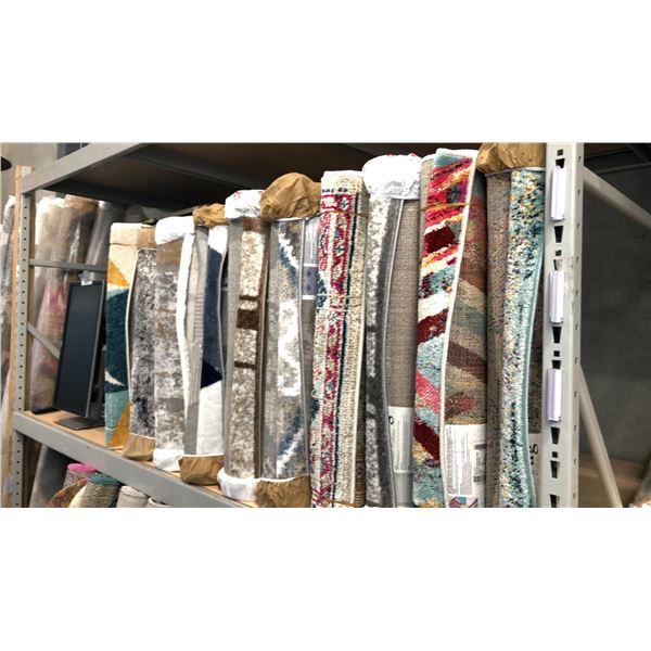 10 ASSORTED COLOR/PATTERN 80CM X 150CM TURKISH AREA RUG