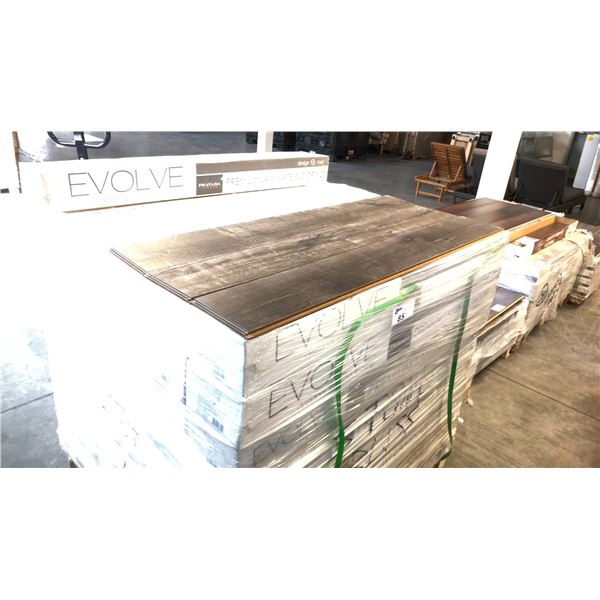 1035.84 SQFT OF PRAVADA FLOORS EVOLVE STONE BLISS 48 BOXES WIRE BRUSHED FINISH