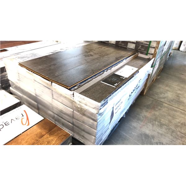 454.2 SQFT OF PRAVADA FLOORS SMOKED OAK 30 BOXES WIRE BRUSHED FINISH