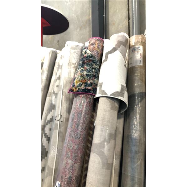 2 ASSORTED COLOR/PATTERN 240CM X 330CM TURKISH AREA RUG