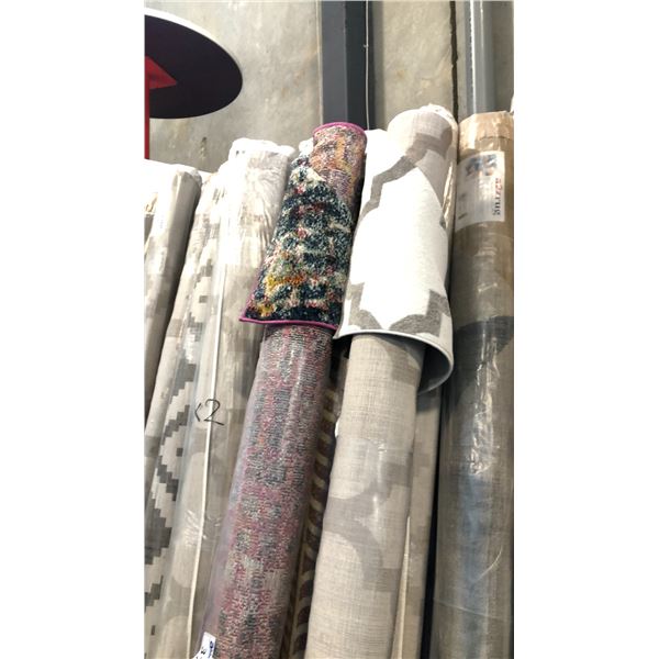 2 ASSORTED COLOR/PATTERN 240CM X 330CM TURKISH AREA RUG