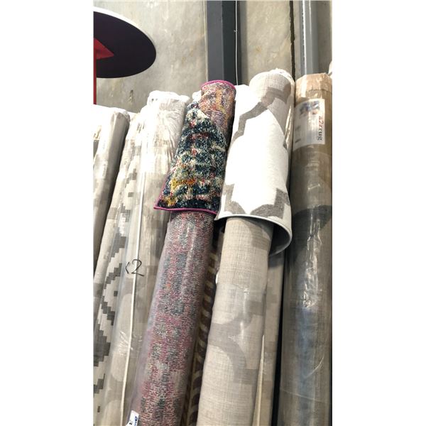 2 ASSORTED COLOR/PATTERN 240CM X 330CM TURKISH AREA RUG