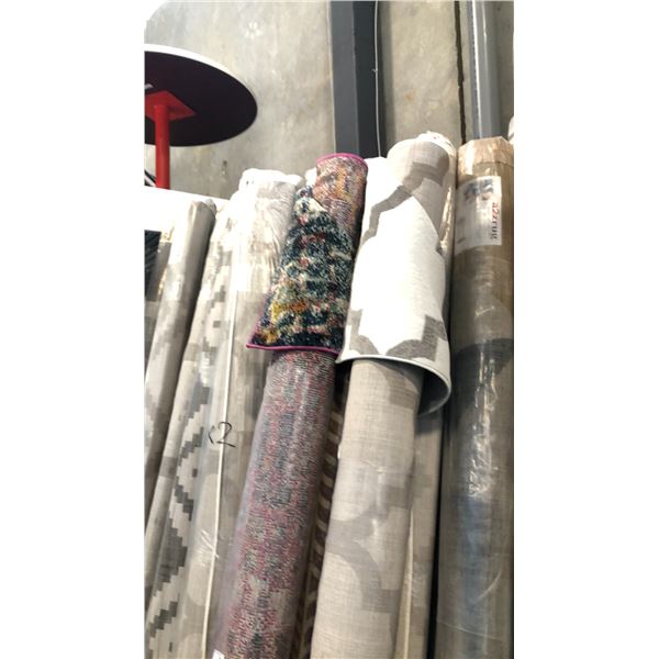 2 ASSORTED COLOR/PATTERN 240CM X 330CM TURKISH AREA RUG