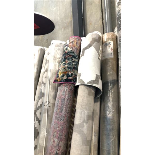 2 ASSORTED COLOR/PATTERN 240CM X 330CM TURKISH AREA RUG