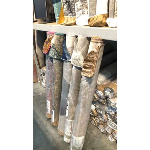5 ASSORTED COLOR/PATTERN 120CM X 170CM TURKISH AREA RUG