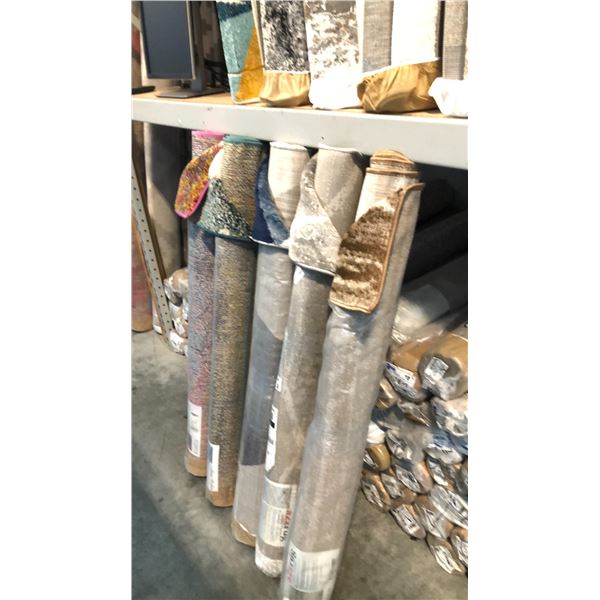 5 ASSORTED COLOR/PATTERN 120CM X 170CM TURKISH AREA RUG
