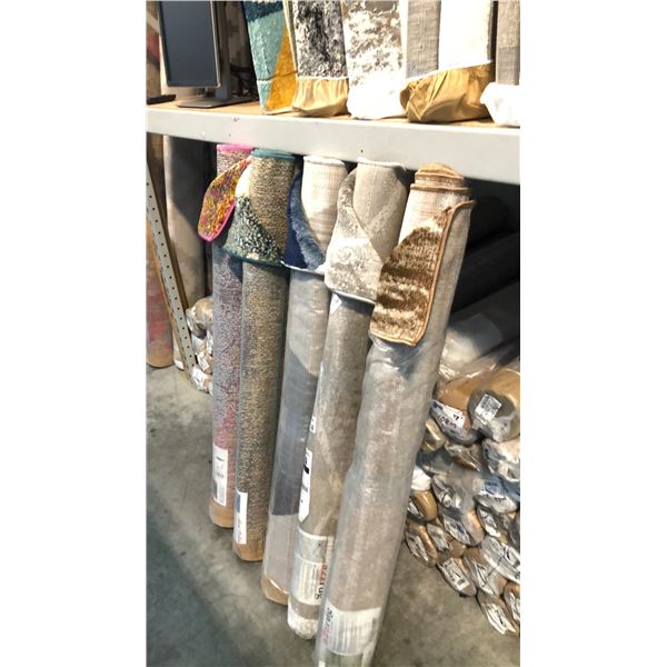 5 ASSORTED COLOR/PATTERN 120CM X 170CM TURKISH AREA RUG