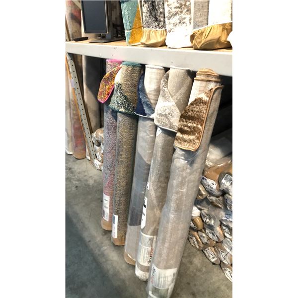 5 ASSORTED COLOR/PATTERN 120CM X 170CM TURKISH AREA RUG
