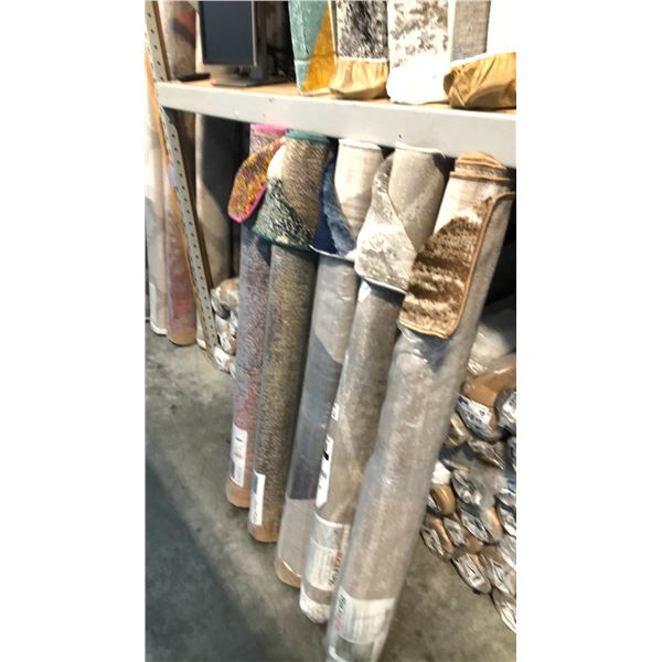 5 ASSORTED COLOR/PATTERN 120CM X 170CM TURKISH AREA RUG