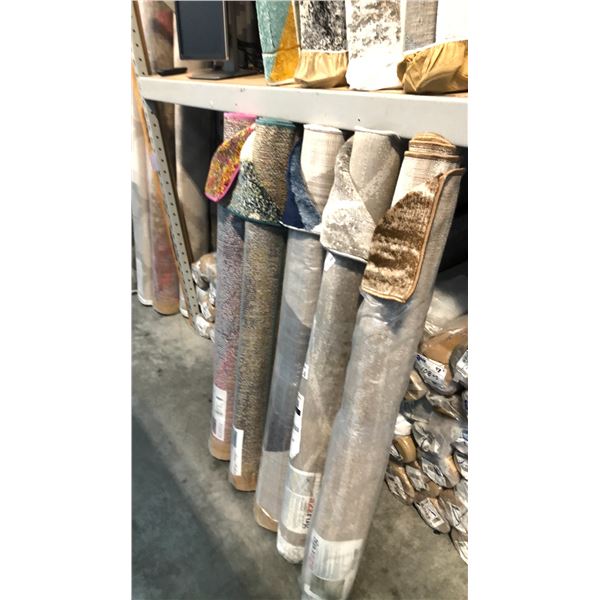 5 ASSORTED COLOR/PATTERN 120CM X 170CM TURKISH AREA RUG
