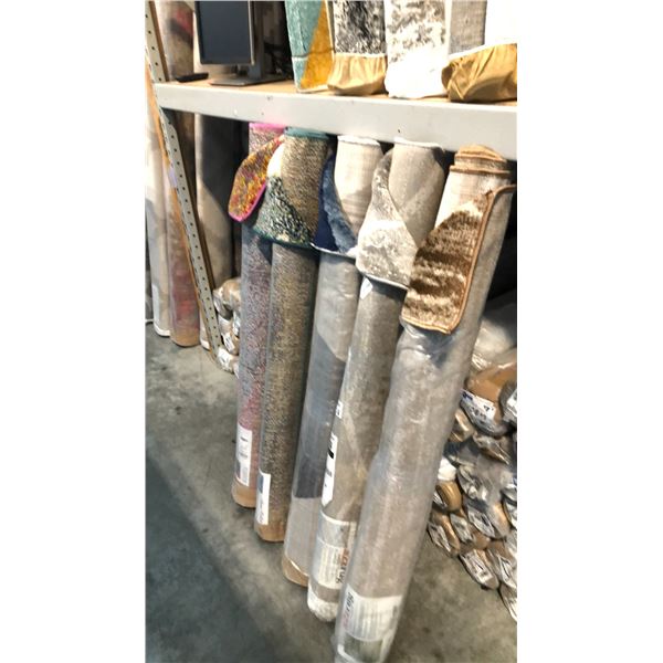 5 ASSORTED COLOR/PATTERN 120CM X 170CM TURKISH AREA RUG