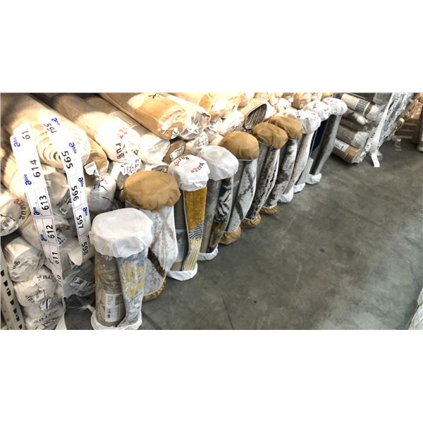 10 ASSORTED COLOR/PATTERN 60CM X 230CM TURKISH AREA RUG