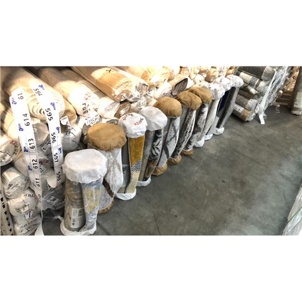 10 ASSORTED COLOR/PATTERN 60CM X 230CM TURKISH AREA RUG