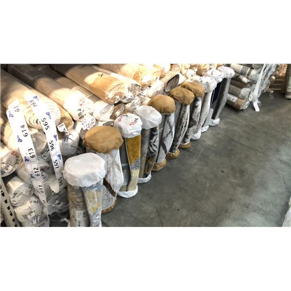 10 ASSORTED COLOR/PATTERN 60CM X 230CM TURKISH AREA RUG