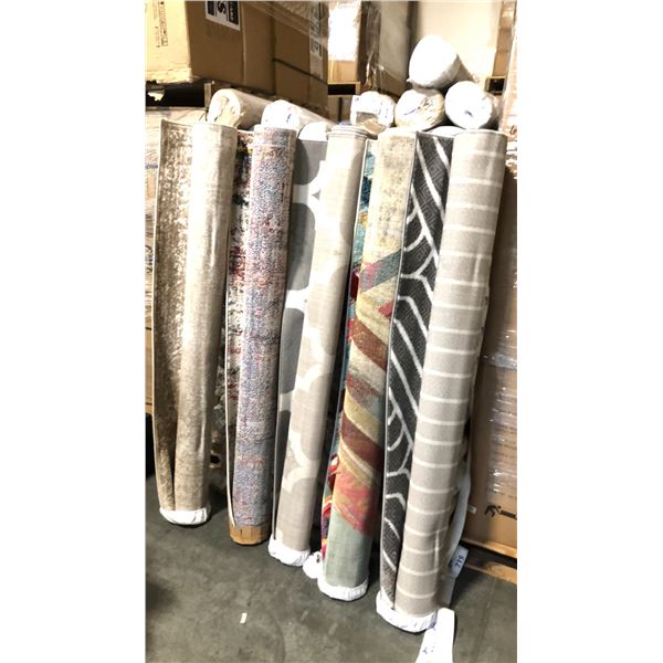 5 ASSORTED COLOR/PATTERN 160CM X 230CM TURKISH AREA RUG