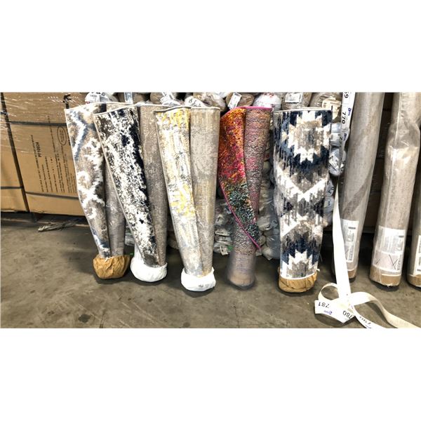 10 ASSORTED COLOR/PATTERN 80CM X 150CM TURKISH AREA RUG