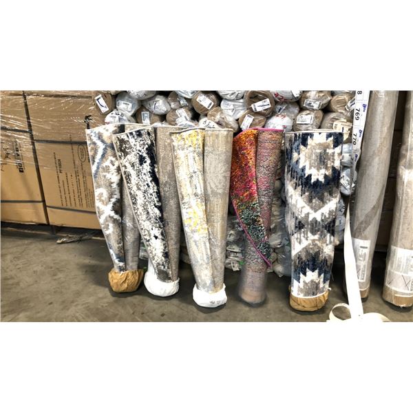 10 ASSORTED COLOR/PATTERN 80CM X 150CM TURKISH AREA RUG