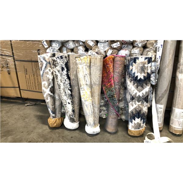 10 ASSORTED COLOR/PATTERN 80CM X 150CM TURKISH AREA RUG