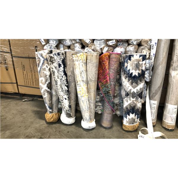 10 ASSORTED COLOR/PATTERN 80CM X 150CM TURKISH AREA RUG