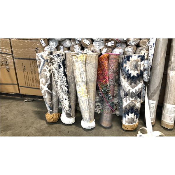 10 ASSORTED COLOR/PATTERN 80CM X 150CM TURKISH AREA RUG