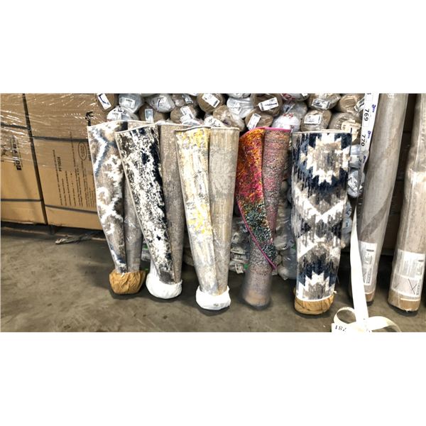 10 ASSORTED COLOR/PATTERN 80CM X 150CM TURKISH AREA RUG