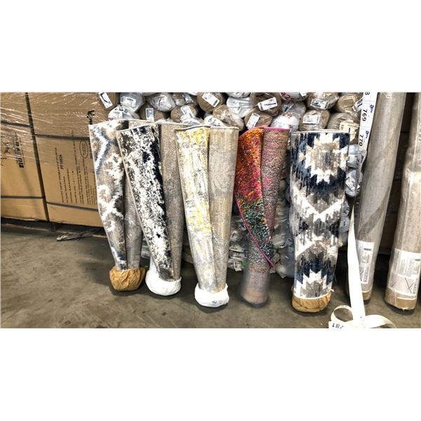 10 ASSORTED COLOR/PATTERN 80CM X 150CM TURKISH AREA RUG