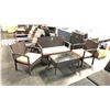Image 2 : BROWN PATIOFLARE IVAN CONVERSATION SET *IN BOX*