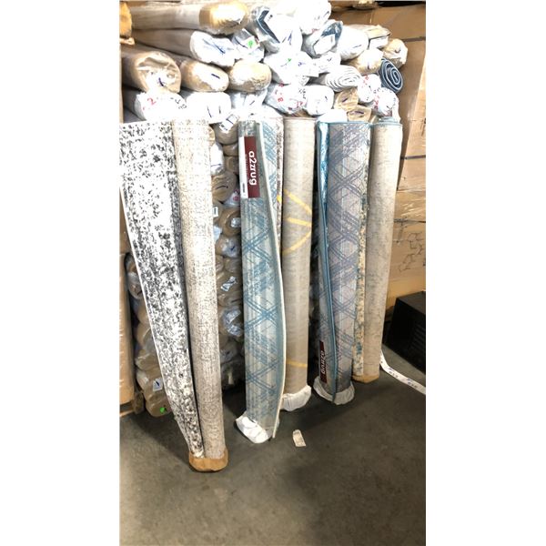 10 ASSORTED COLOR/PATTERN 120CM X 170CM TURKISH AREA RUG