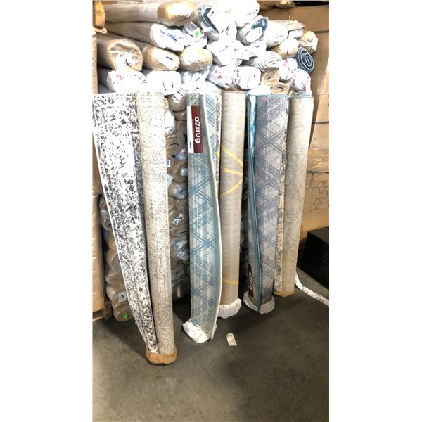 10 ASSORTED COLOR/PATTERN 120CM X 170CM TURKISH AREA RUG