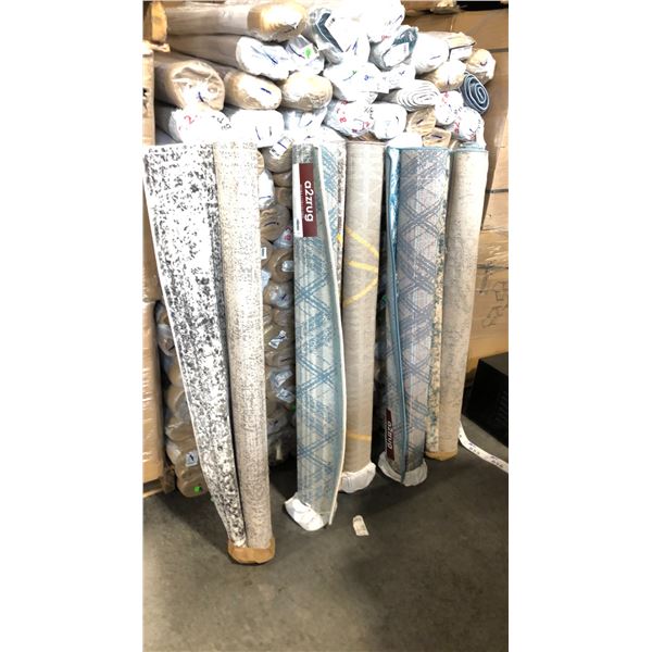 10 ASSORTED COLOR/PATTERN 120CM X 170CM TURKISH AREA RUG