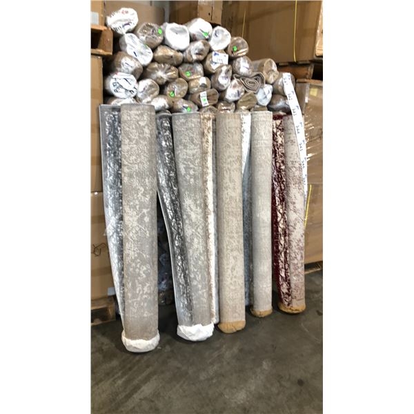 10 ASSORTED COLOR/PATTERN 120CM X 170CM TURKISH AREA RUG