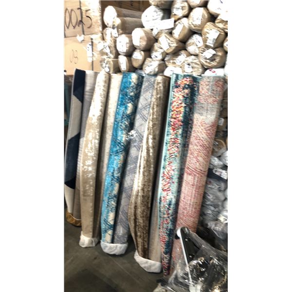 10 ASSORTED COLOR/PATTERN 120CM X 170CM TURKISH AREA RUG
