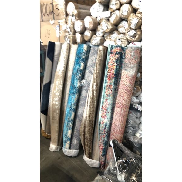 10 ASSORTED COLOR/PATTERN 120CM X 170CM TURKISH AREA RUG