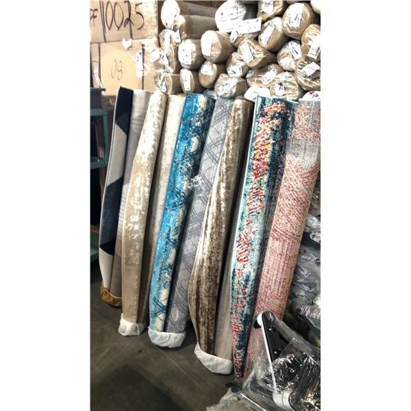 10 ASSORTED COLOR/PATTERN 120CM X 170CM TURKISH AREA RUG