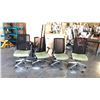 Image 1 : 4 GREEN HAYWORTH OFFICE CHAIRS