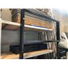 Image 3 : 3 RACKS INCL D64" X W192" X H100" ENCLOSURE, D67" X W80" X H106" FLIP RUG METAL RACK DISPLAY AND