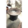 Image 2 : ANTIQUE BRONZE - PARAMOUNT ROUND FIRE PIT TABLE - MDL:FPT19114 *IN BOX*