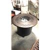 Image 2 : ANTIQUE BRONZE - PARAMOUNT ROUND FIRE PIT TABLE - MDL:FPT19114 *IN BOX*