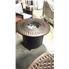 Image 2 : ANTIQUE BRONZE - PARAMOUNT ROUND FIRE PIT TABLE - MDL:FPT19114 *OUT OF THE BOX*